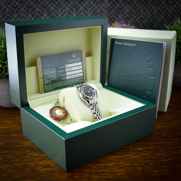 Datejust 179174 - Black Jubilee Diamond Dial - 2010
