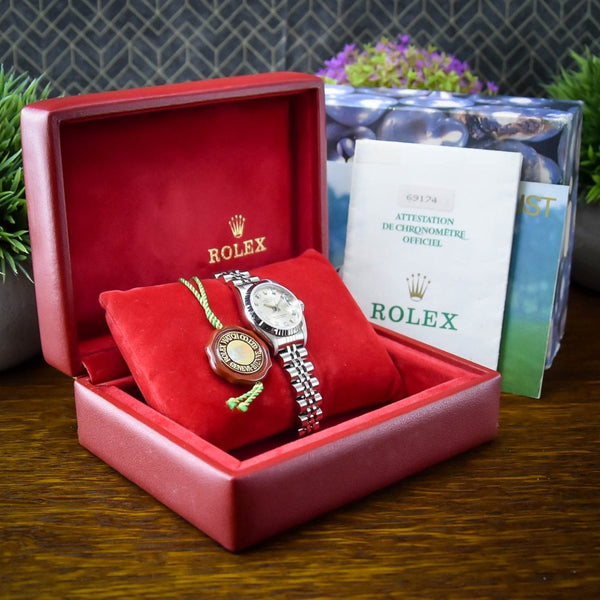 Datejust 69174 - Ladies Watch - Silver Diamond Dial - 1995