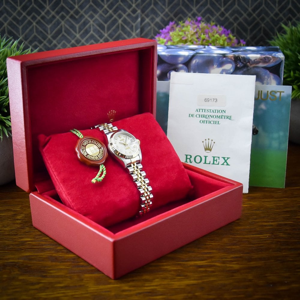 Datejust 69173 - Silver Jubilee Diamond Dial - 1997
