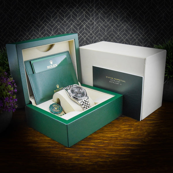 Datejust 36 126234 - Gents Watch - Wimbledon Dial - 2021