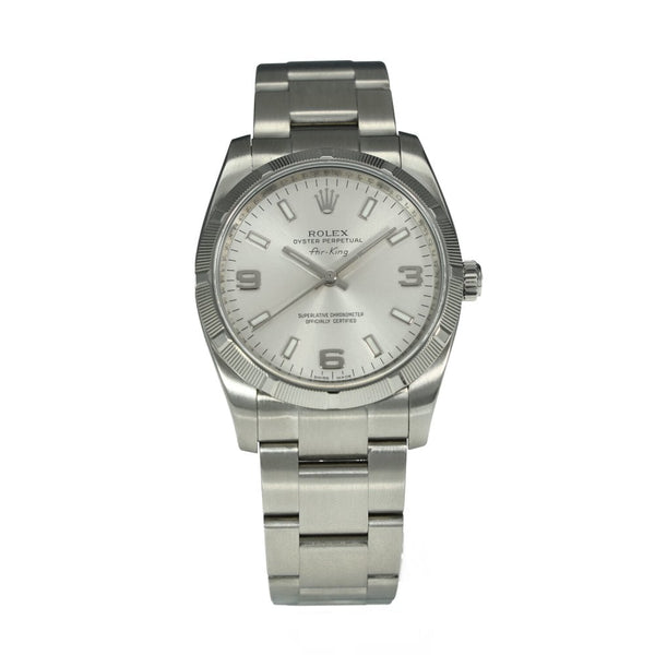 Air-King 114210 - Gents Watch - Silver Dial - 2010