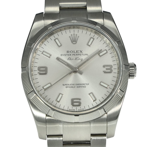 Air-King 114210 - Gents Watch - Silver Dial - 2010