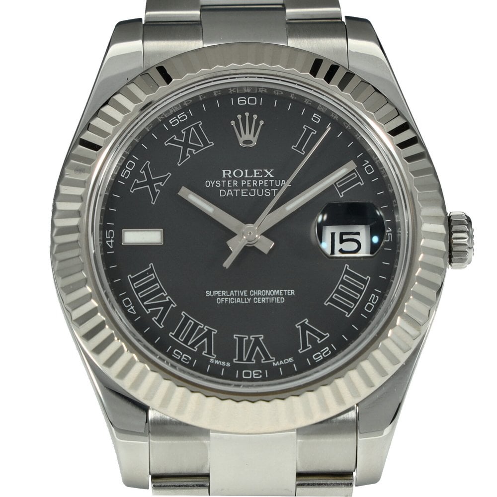 Datejust II 116334 - Dark Grey Dial - 2017