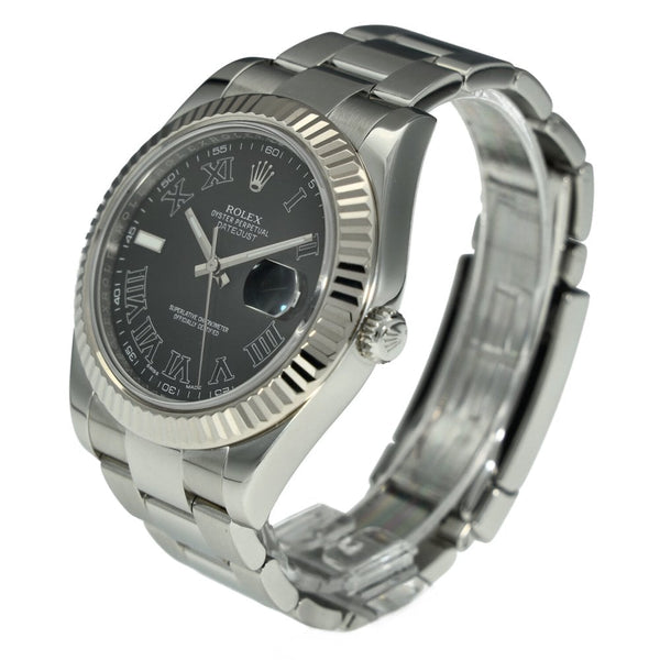 Datejust II 116334 - Dark Grey Dial - 2017