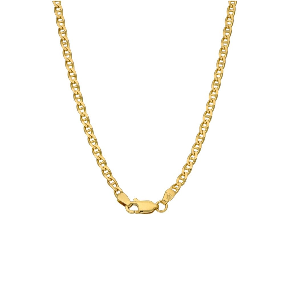 9ct Yellow Gold Boxing Glove Pendant & Necklace - 8.2g