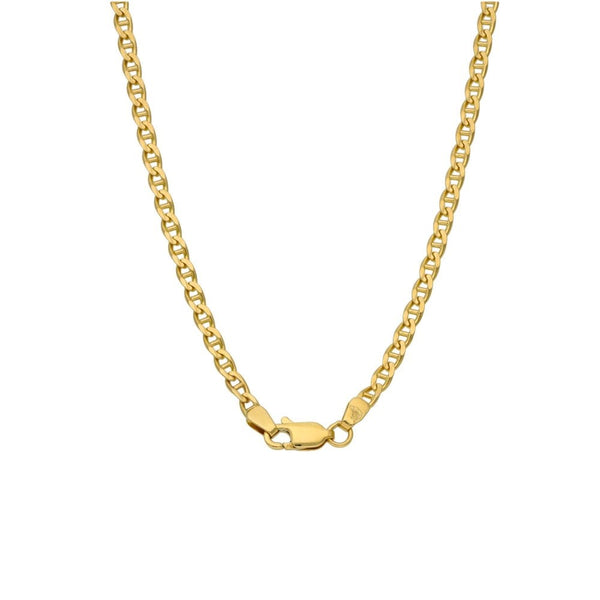 9ct Yellow Gold Boxing Glove Pendant & Necklace - 8.2g
