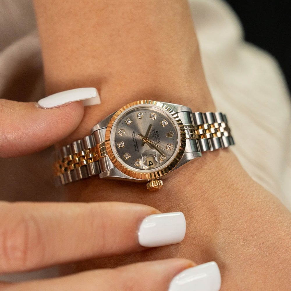 Lady Datejust 79173 - Silver Diamond Dial - 2000