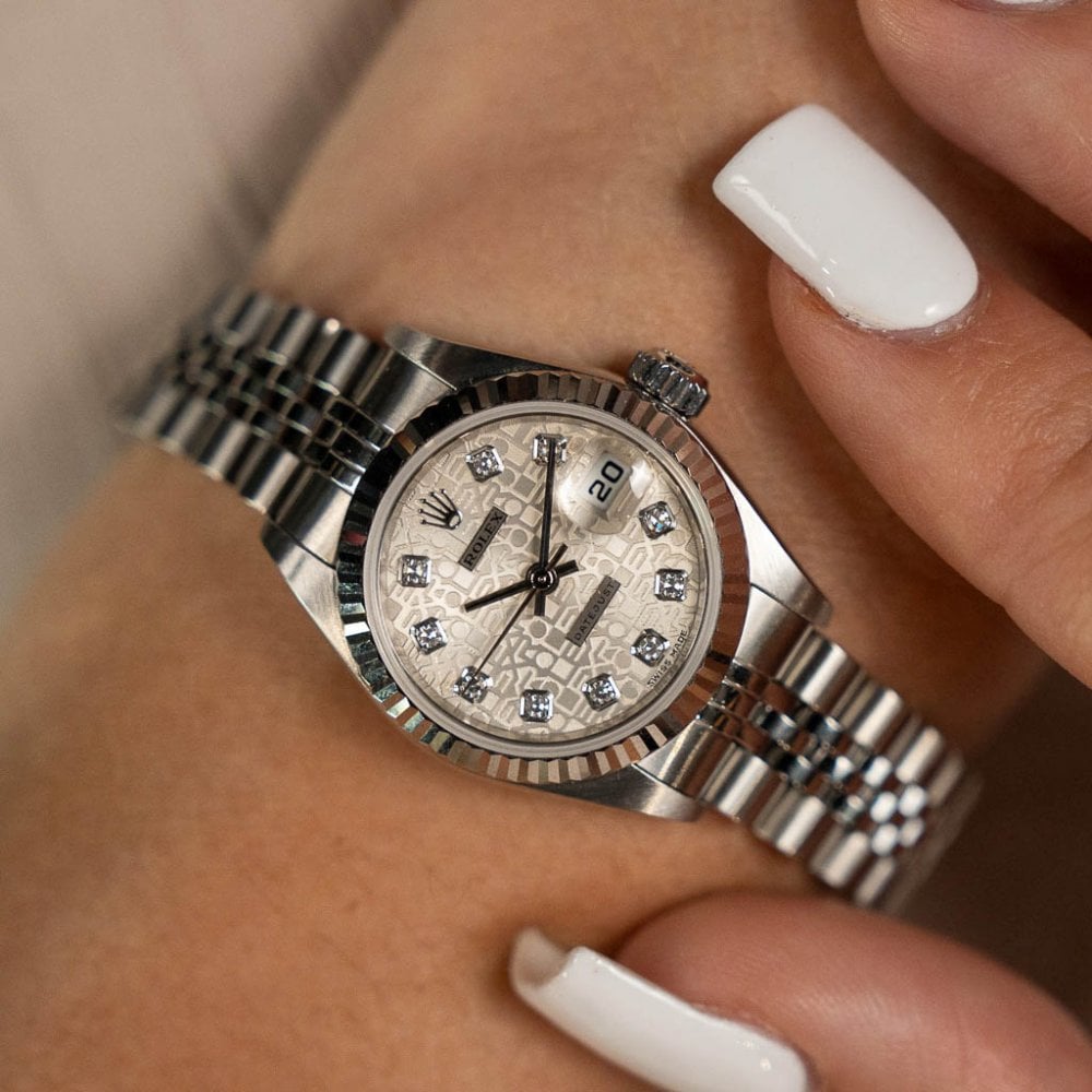 Lady Datejust 79174 - Silver Jubilee Diamond Dial - 2003