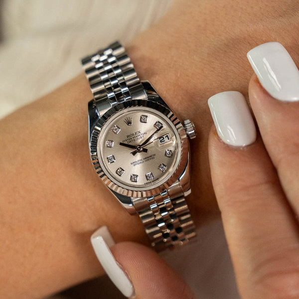 Datejust 179174 - Silver Diamond Dial - 2013