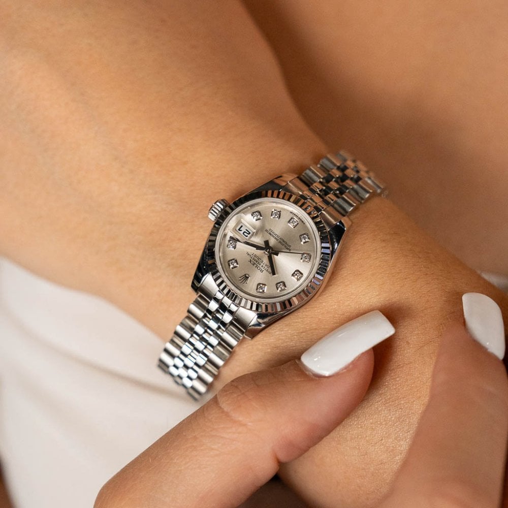 Datejust 179174 - Silver Diamond Dial - 2013