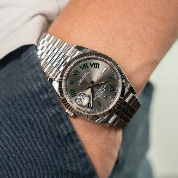 Datejust 36 126234 - Gents Watch - Wimbledon Dial - 2021