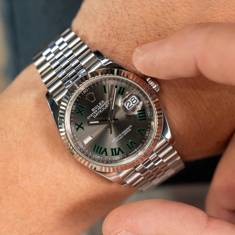 Datejust 36 126234 - Gents Watch - Wimbledon Dial - 2021