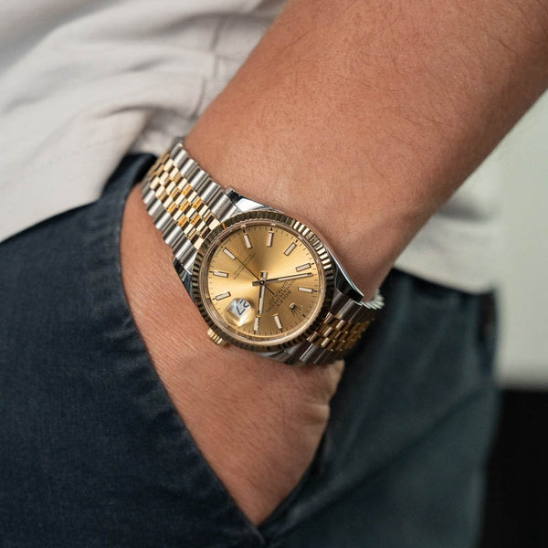 Datejust 36 126233 - Gents Watch - Champagne Dial - 2019