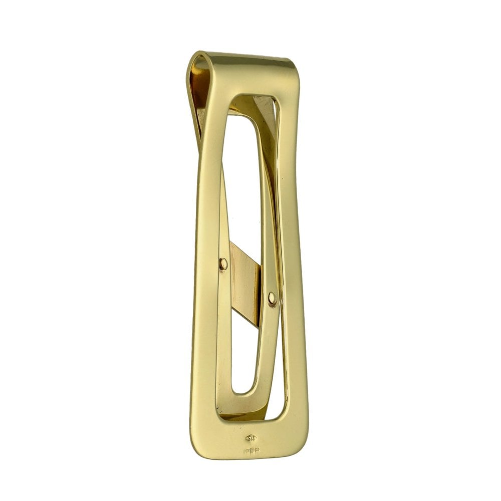 Gents 9ct Yellow Gold Money Clip - 8.0g