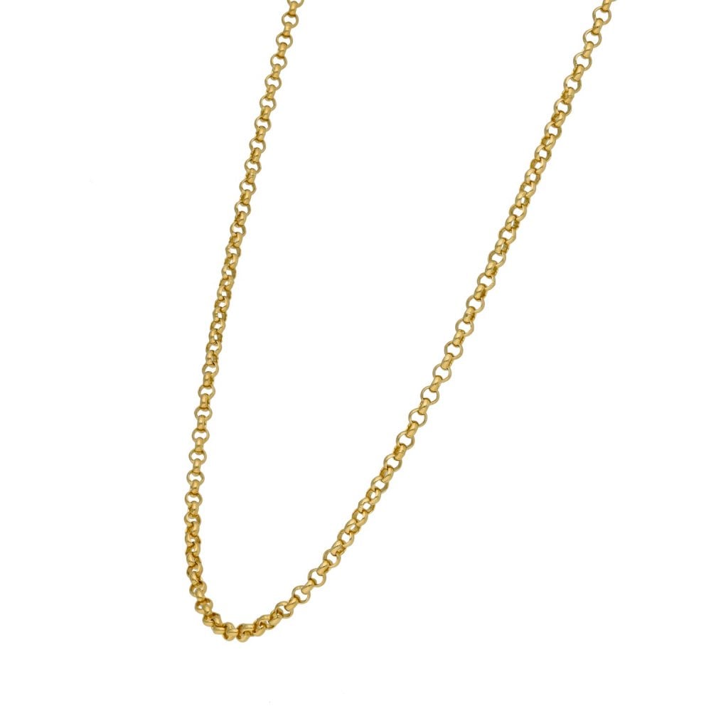 9ct Yellow Gold Belcher Chain - 20" - 5.6g