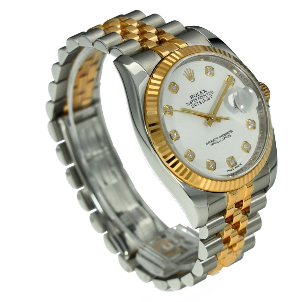 Datejust 116233 - Gents Watch - Diamond Dial - 2016