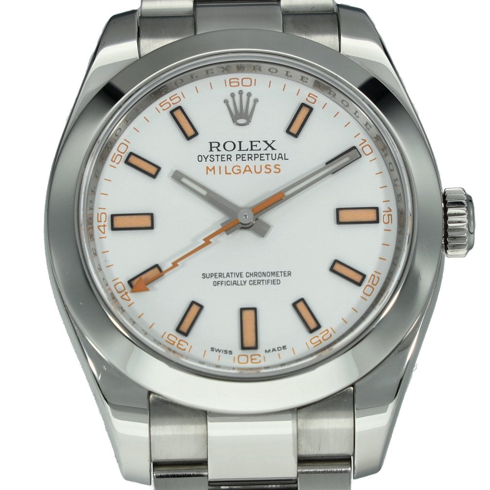 Milgauss 116400 - Gents Watch - White Dial - 2015