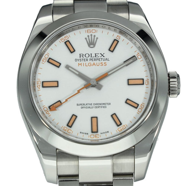 Milgauss 116400 - Gents Watch - White Dial - 2015