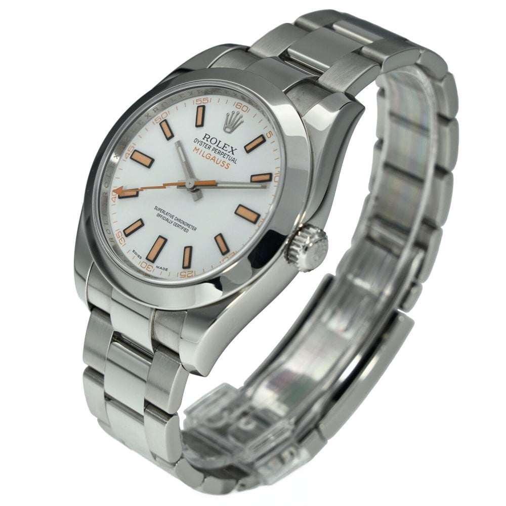 Milgauss 116400 - Gents Watch - White Dial - 2015