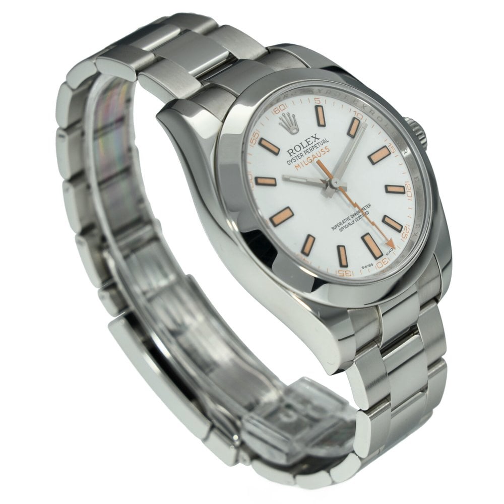 Milgauss 116400 - Gents Watch - White Dial - 2015