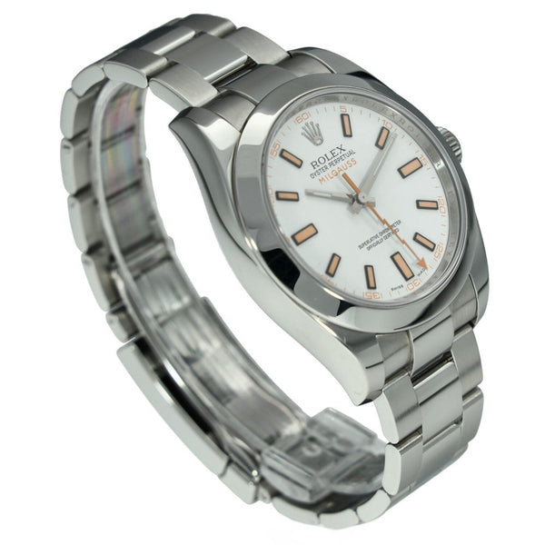 Milgauss 116400 - Gents Watch - White Dial - 2015
