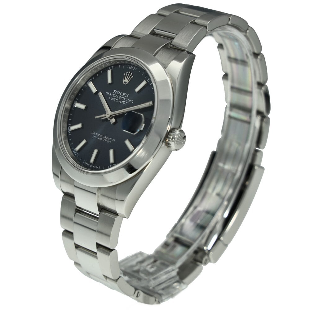 Datejust 41 126300 - Mens Watch - Blue Dial - 2021