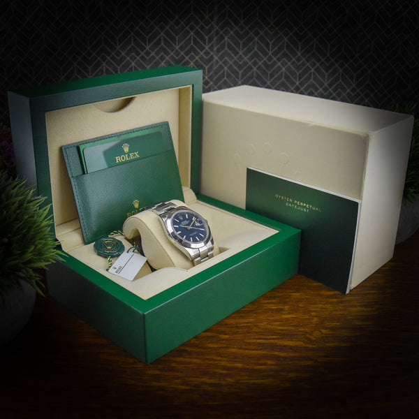 Datejust 41 126300 - Mens Watch - Blue Dial - 2021