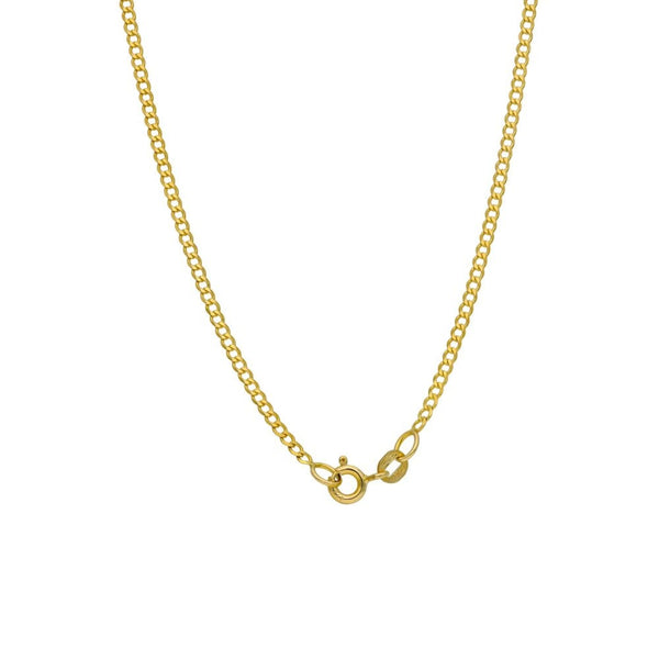 9ct Yellow Gold St. Christopher Medallion & Necklace - 5.8g