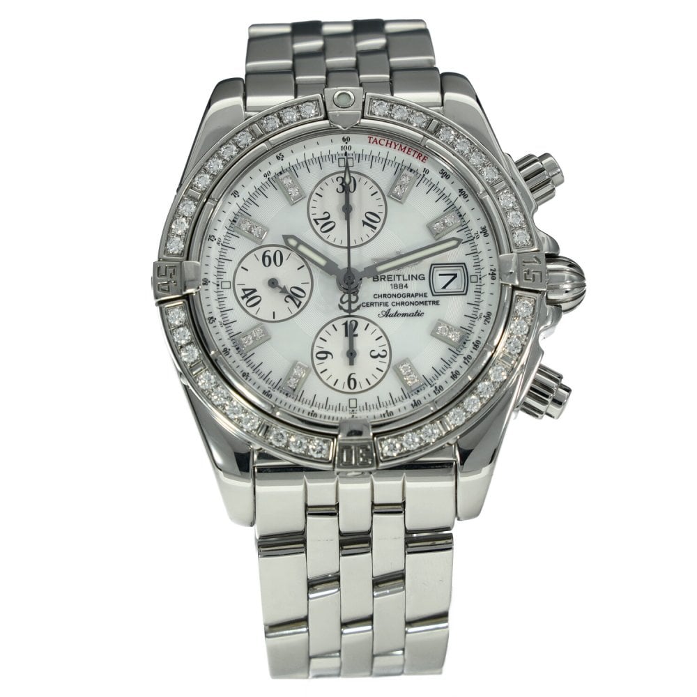 Chronomat Evolution A13356 - Mother of Pearl Diamond Dial - 2007