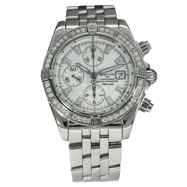 Chronomat Evolution A13356 - Mother of Pearl Diamond Dial - 2007