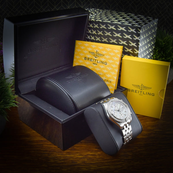 Chronomat Evolution A13356 - Mother of Pearl Diamond Dial - 2007