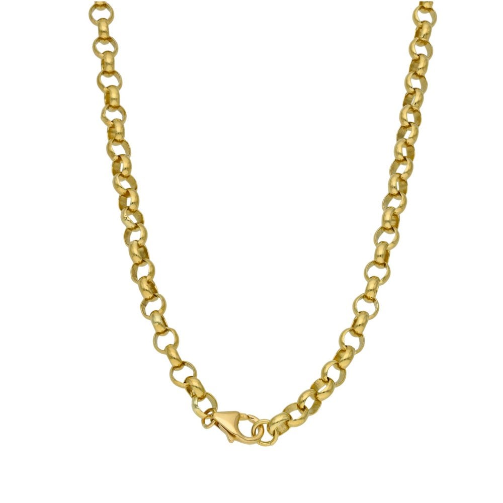 9ct Yellow Gold 24" Belcher Chain - 24.5g