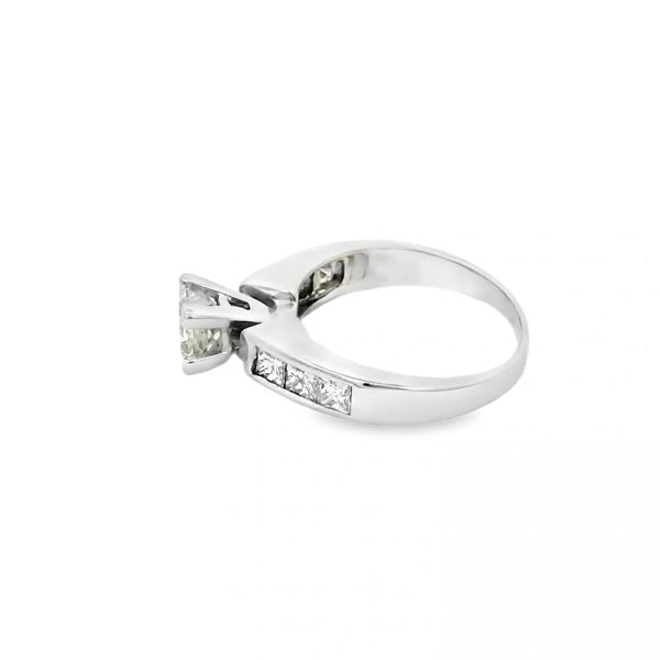 Ladies 18ct White Gold Diamond Engagement Ring - 1.00ct