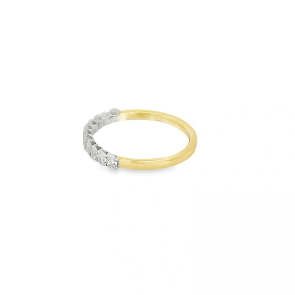 18ct Yellow Gold 0.60ct Diamond Set Eternity Ring - Size M