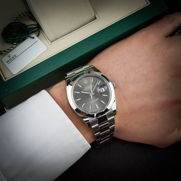 Datejust 126300 - Men's Watch - Grey Dial - 2020