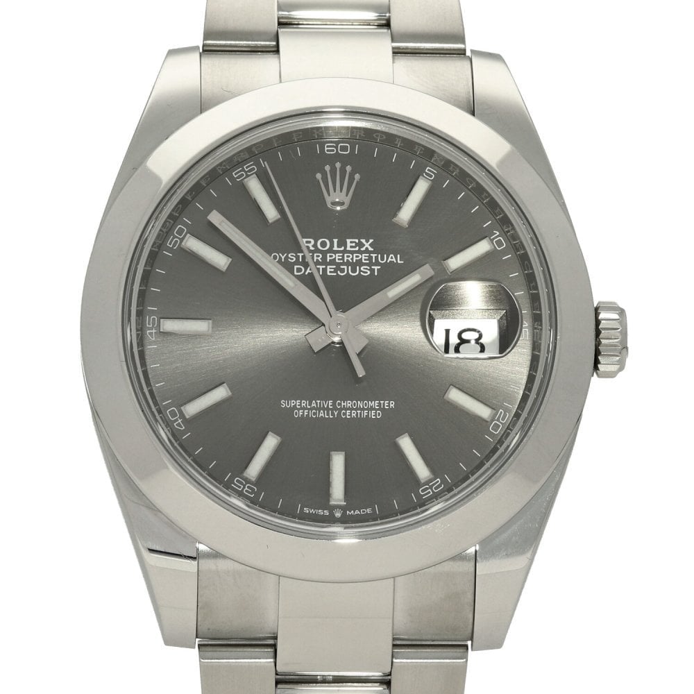Datejust 126300 - Men's Watch - Grey Dial - 2020