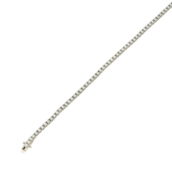 Platinum Diamond Tennis Bracelet - 7" - 10.0g - 1.50ct