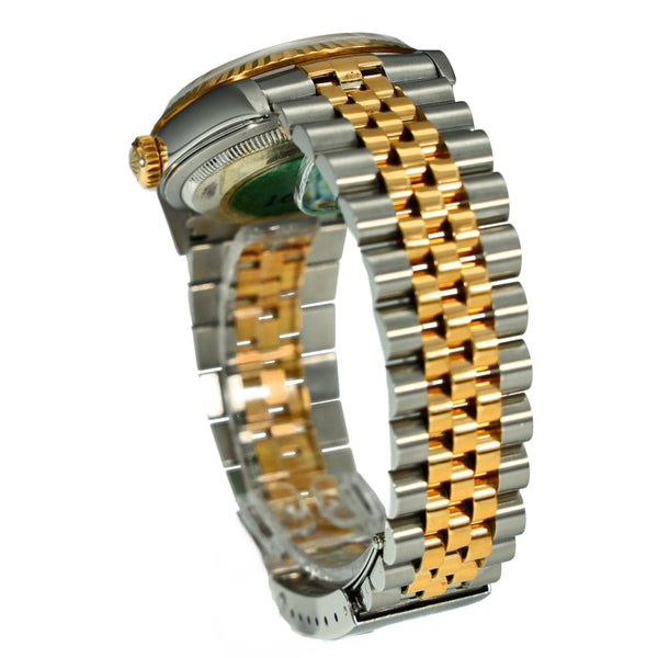 Datejust 36 16233 - Gents Watch - Silver Diamond Dial - 2003.