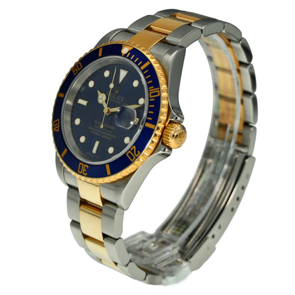 Submariner Blue 16613 - Mens Watch - Blue Dial - 2006