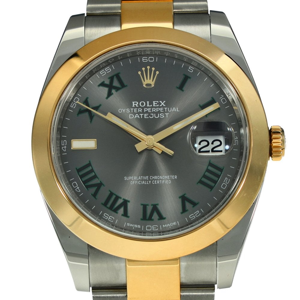 Datejust 41 126303 - Gents Watch - Wimbledon Dial - 2017