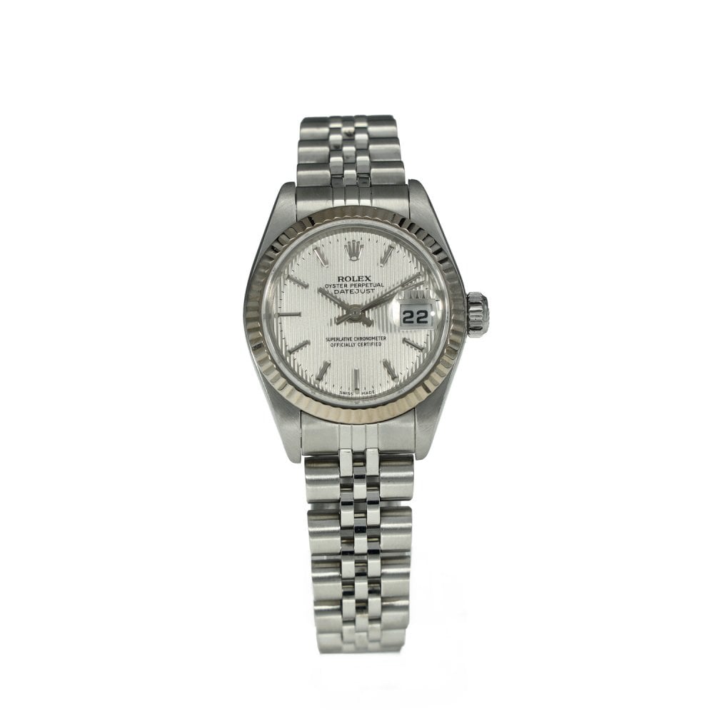 Lady-Datejust 79174 - Silver Striped Dial - 2003