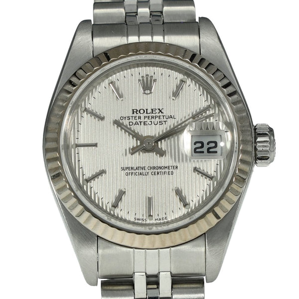 Lady-Datejust 79174 - Silver Striped Dial - 2003