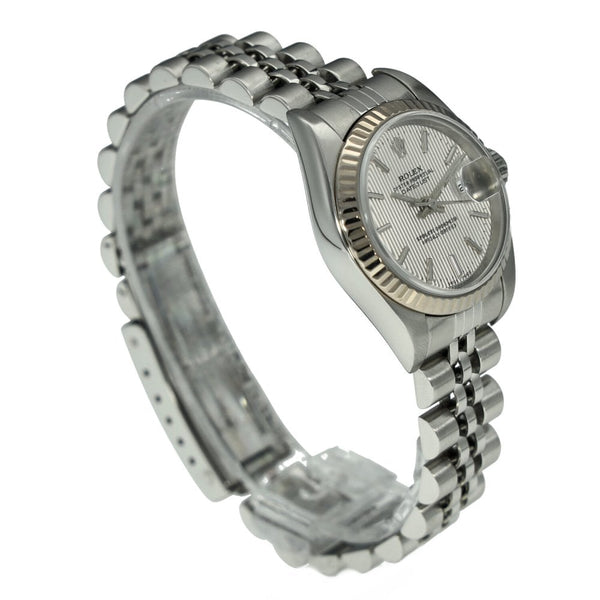 Lady-Datejust 79174 - Silver Striped Dial - 2003