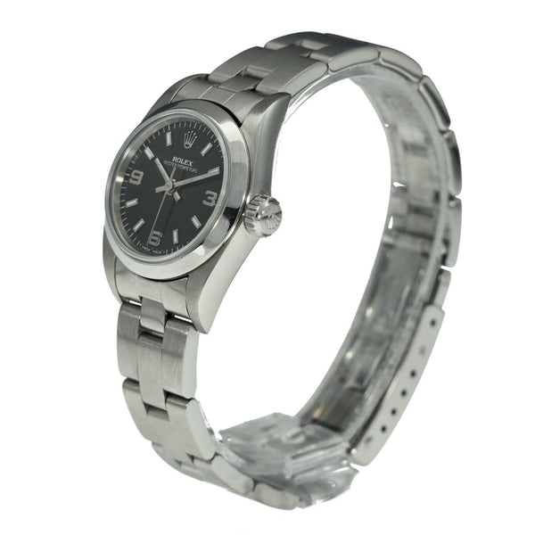 Oyster Perpetual 67180 - Ladies Watch - Black Dial - 1998
