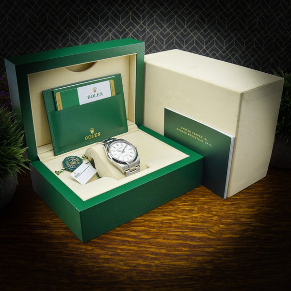 Oyster Perpetual 114300 - White Dial - 2019