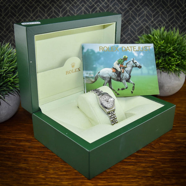 Lady-Datejust 79174 - Silver Striped Dial - 2003