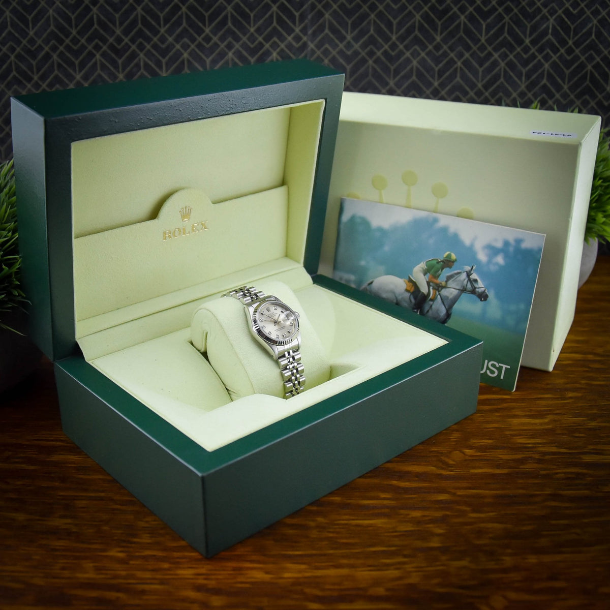 Lady Datejust 69174 - Silver Diamond Dial - 1992