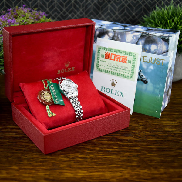 Lady Datejust 79174 - Mother of Pearl Diamond Dial - 2002