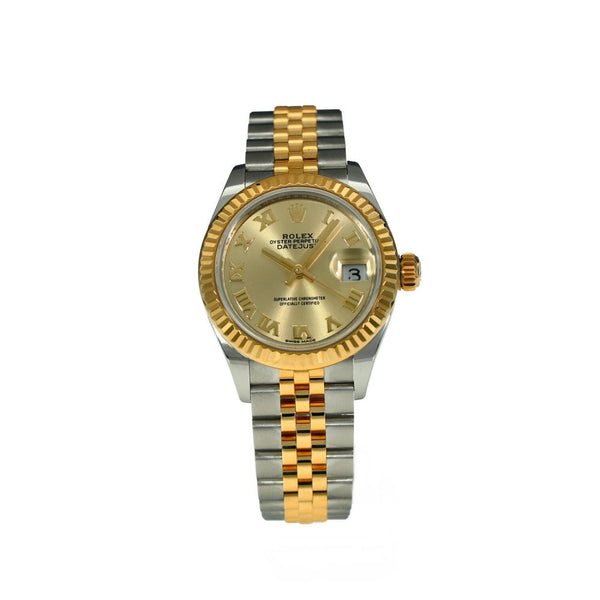 Lady Datejust 279173 - Champagne Roman Dial - 2017