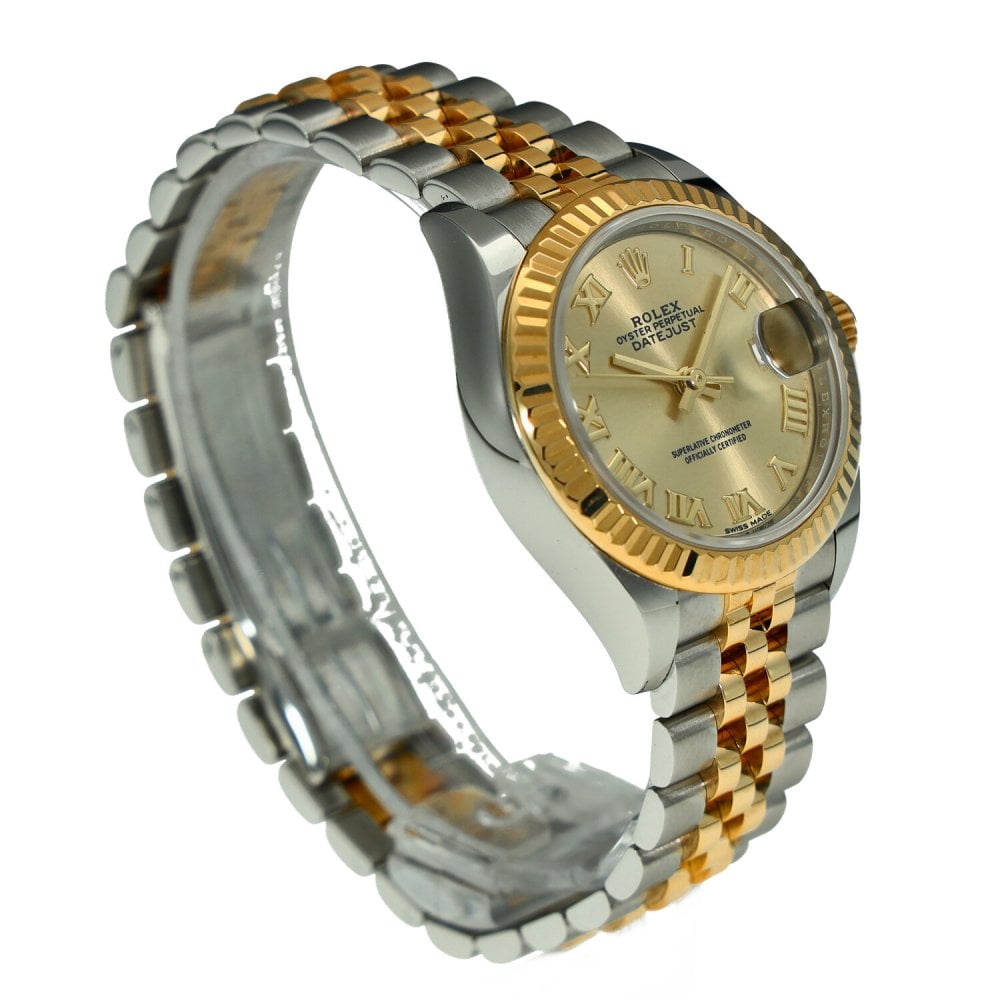 Lady Datejust 279173 - Champagne Roman Dial - 2017